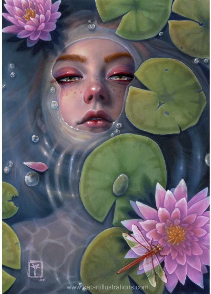 Katrina Young: A artista que transforma emoções em ilustrações surpreendentes (26 fotos) 22