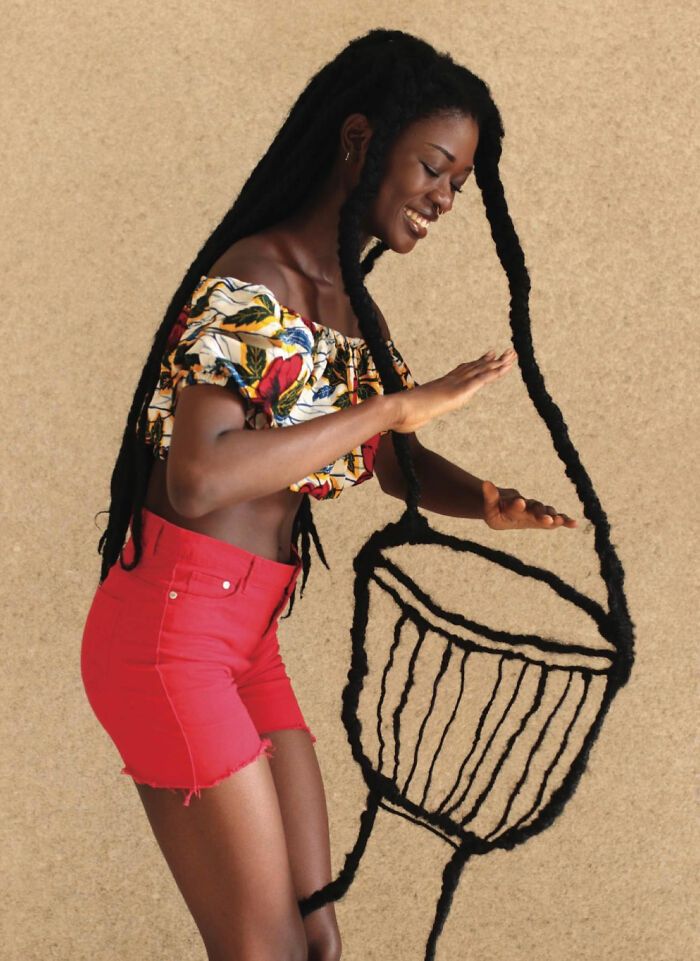 Laetitia Ky e a arte incrível de esculpir com o próprio cabelo (34 fotos) 3