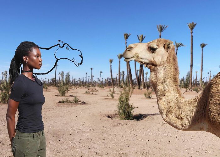 Laetitia Ky e a arte incrível de esculpir com o próprio cabelo (34 fotos) 4