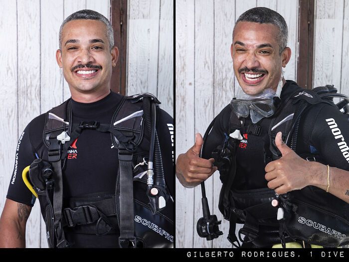 Mergulhos e emoções: Projeto fotográfico de Marcos Alberti mostra o antes e depois de ir para o fundo do mar (30 fotos) 8