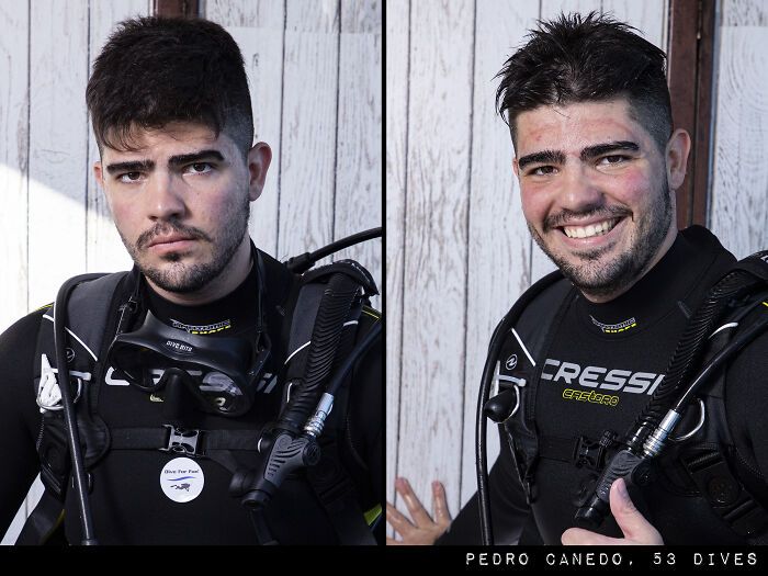 Mergulhos e emoções: Projeto fotográfico de Marcos Alberti mostra o antes e depois de ir para o fundo do mar (30 fotos) 14