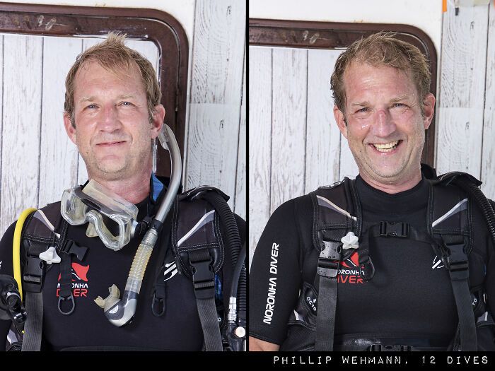 Mergulhos e emoções: Projeto fotográfico de Marcos Alberti mostra o antes e depois de ir para o fundo do mar (30 fotos) 26