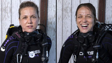 Mergulhos e emoções: Projeto fotográfico de Marcos Alberti mostra o antes e depois de ir para o fundo do mar (30 fotos) 3