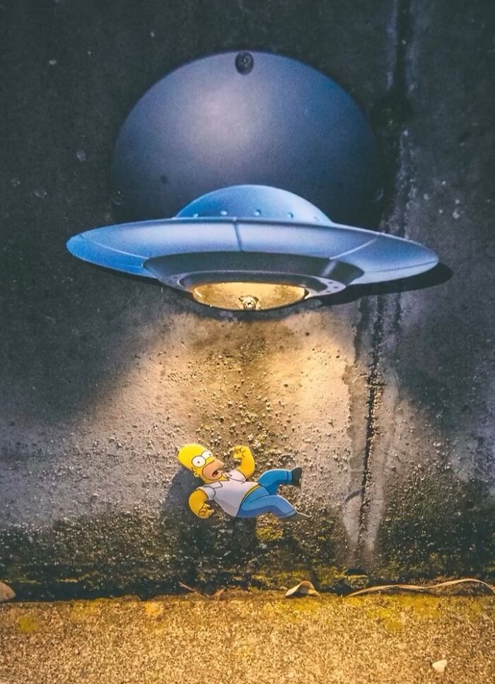 Rudy Willingham transforma a paisagem urbana com criatividade e referências dos Simpsons (15 fotos) 14