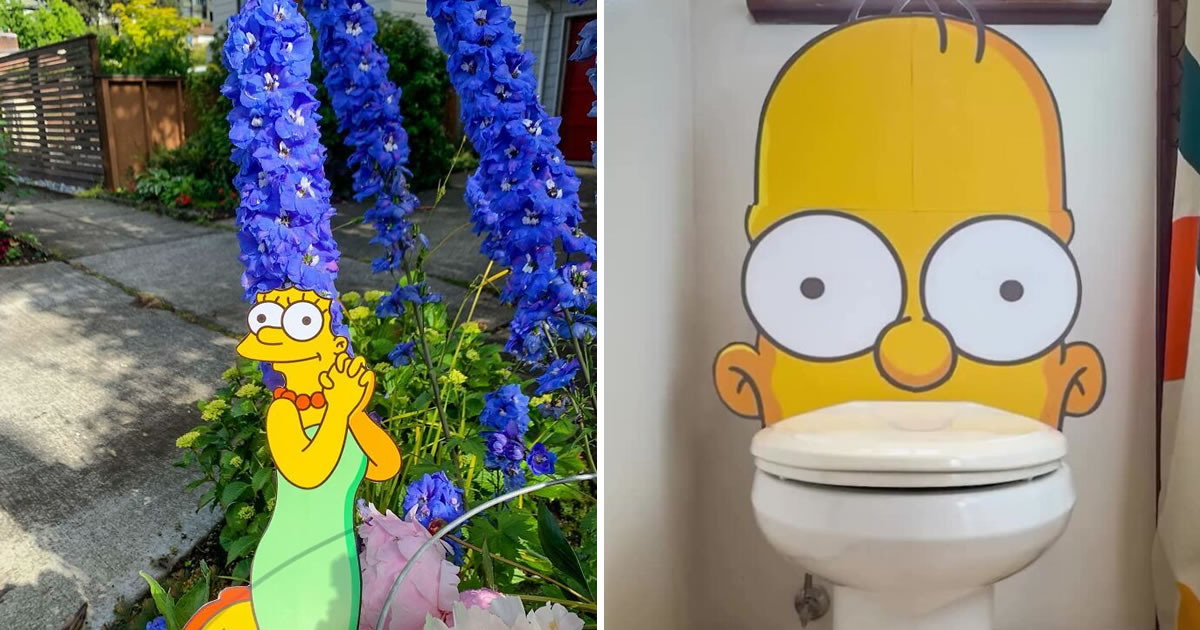 Rudy Willingham transforma a paisagem urbana com criatividade e referências dos Simpsons (15 fotos)