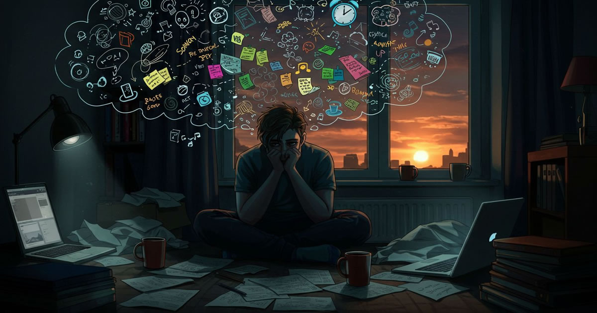 Se você se identificar com 36 dessas 42 coisas… sinto muito, você pensa demais e vive cansado 1