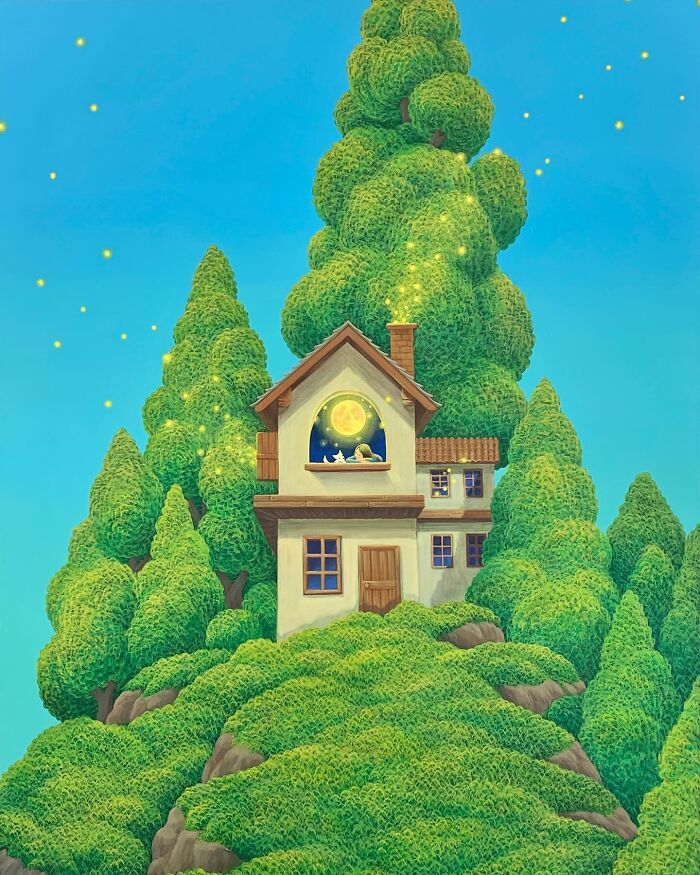 A arte sonhadora de Mulgil Kim: Uma jornada entre natureza, emoção e imaginação (32 fotos) 10