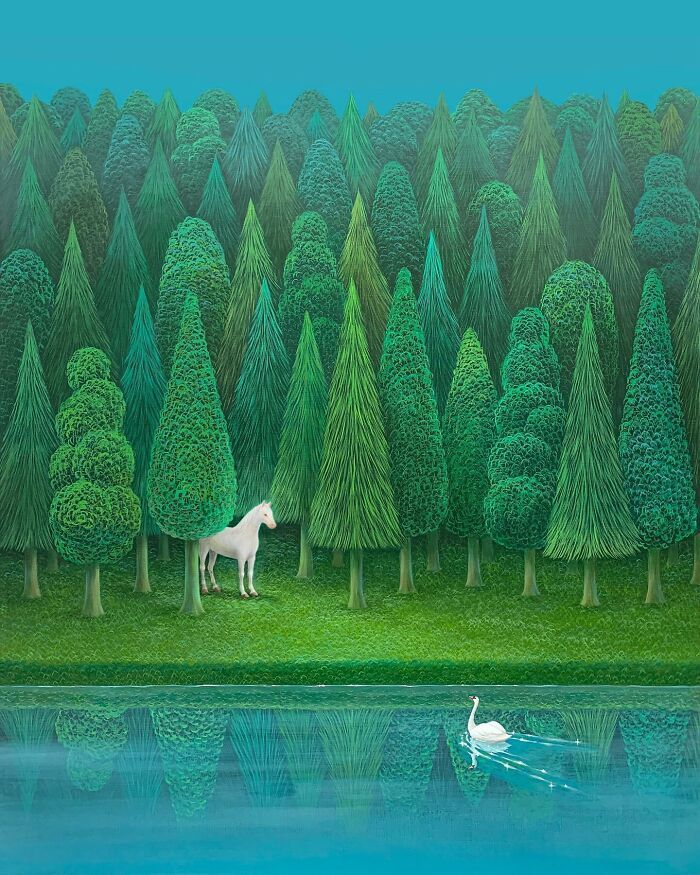 A arte sonhadora de Mulgil Kim: Uma jornada entre natureza, emoção e imaginação (32 fotos) 23