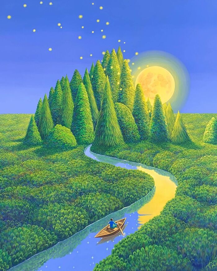 A arte sonhadora de Mulgil Kim: Uma jornada entre natureza, emoção e imaginação (32 fotos) 24