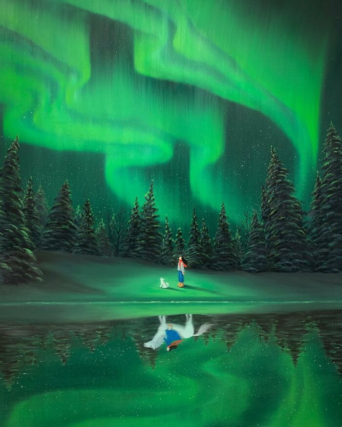 A arte sonhadora de Mulgil Kim: Uma jornada entre natureza, emoção e imaginação (32 fotos) 32