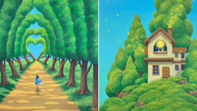 A arte sonhadora de Mulgil Kim: Uma jornada entre natureza, emoção e imaginação (32 fotos) 39