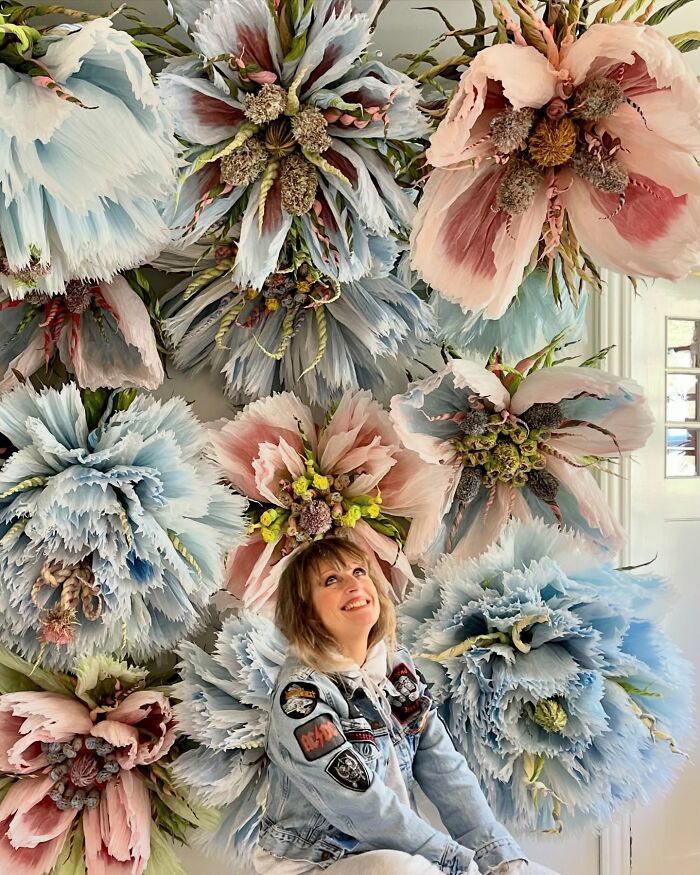 As flores gigantes de papel de Marianne Eriksen-Scott Hansen são puro encanto (32 fotos) 24