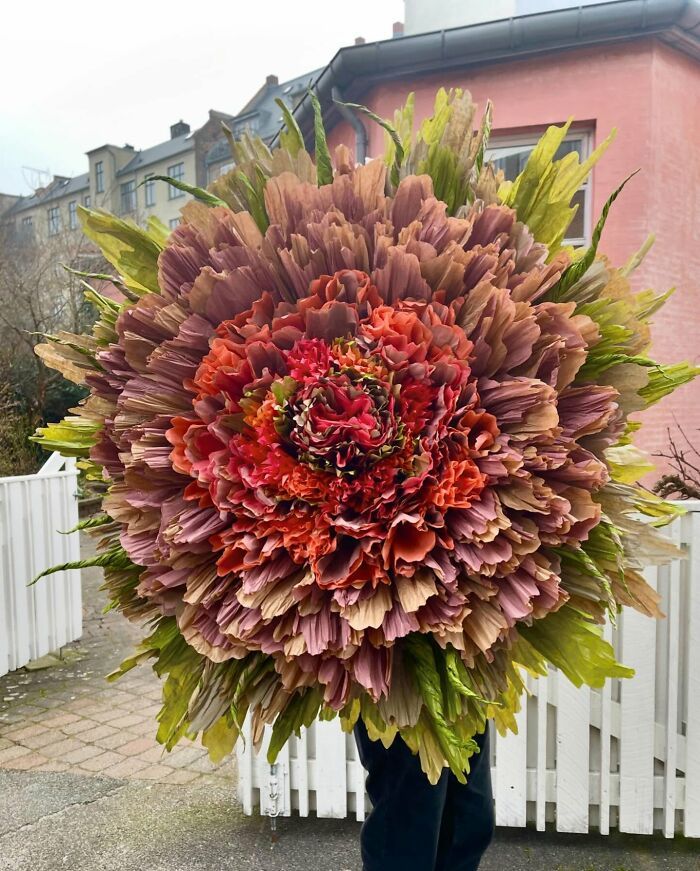 As flores gigantes de papel de Marianne Eriksen-Scott Hansen são puro encanto (32 fotos) 29
