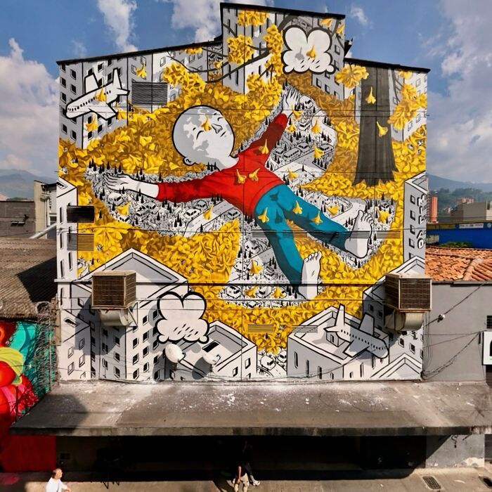 Millo: O artista de rua italiano que transforma prédios em sonhos poéticos (32 fotos) 4