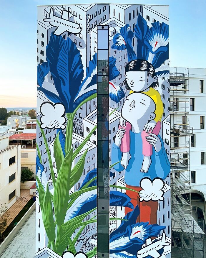 Millo: O artista de rua italiano que transforma prédios em sonhos poéticos (32 fotos) 5