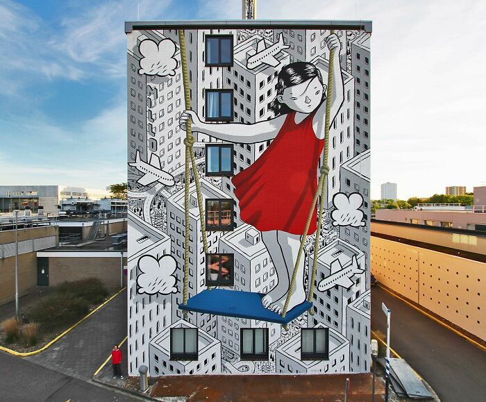 Millo: O artista de rua italiano que transforma prédios em sonhos poéticos (32 fotos) 17