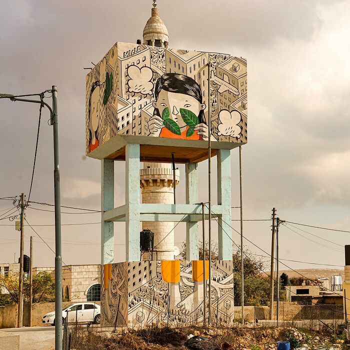 Millo: O artista de rua italiano que transforma prédios em sonhos poéticos (32 fotos) 21