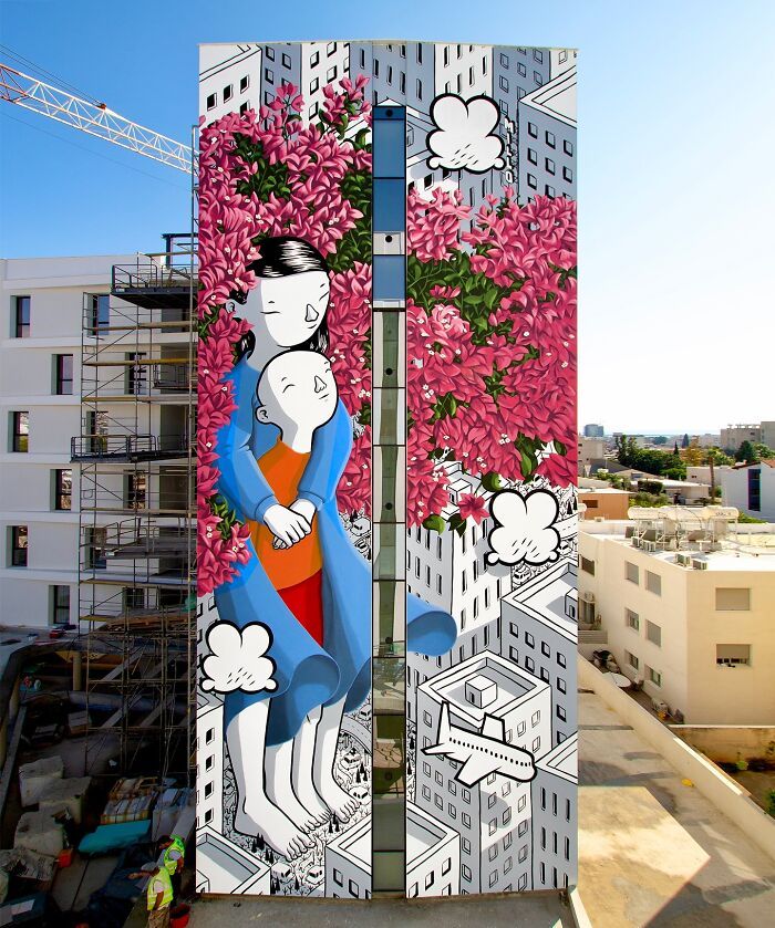 Millo: O artista de rua italiano que transforma prédios em sonhos poéticos (32 fotos) 29