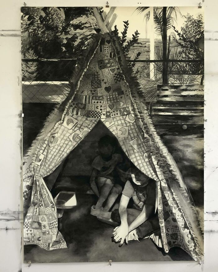 Os cadernos de Nicolas V. Sanchez: Arte realista que cabe na palma da mão (30 fotos) 3