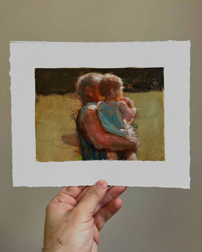 Os cadernos de Nicolas V. Sanchez: Arte realista que cabe na palma da mão (30 fotos) 8