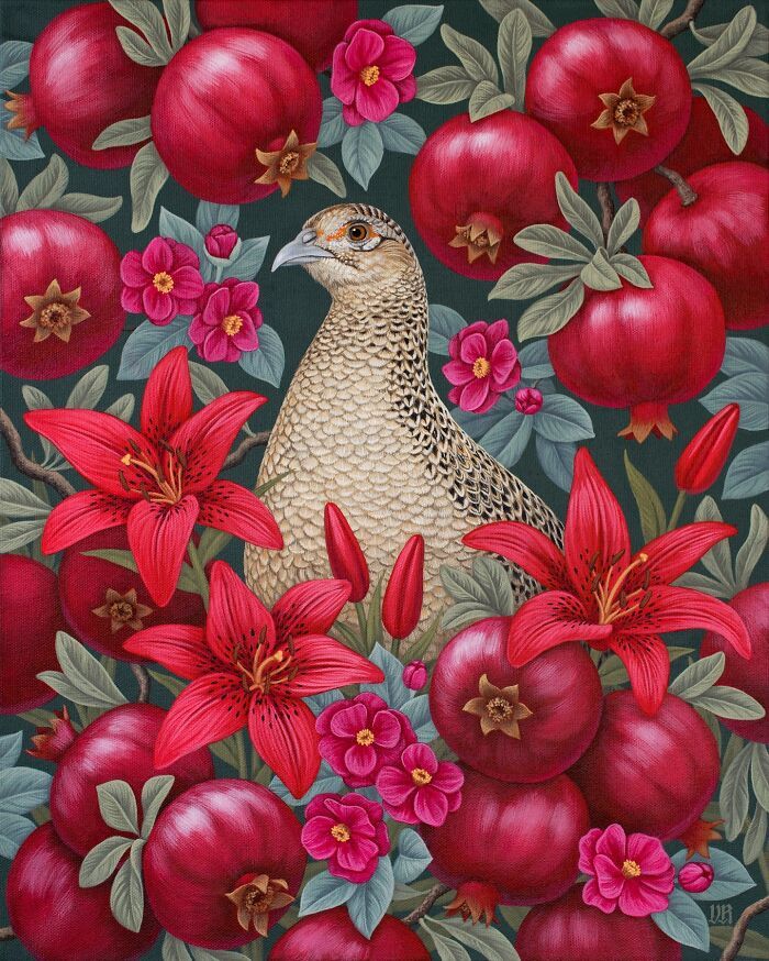 Vasilisa Romanenko: A artista que transforma natureza em fantasia com pinceladas encantadas (32 fotos) 9