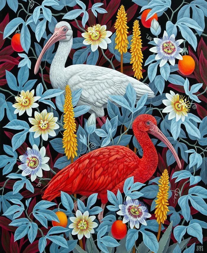 Vasilisa Romanenko: A artista que transforma natureza em fantasia com pinceladas encantadas (32 fotos) 12