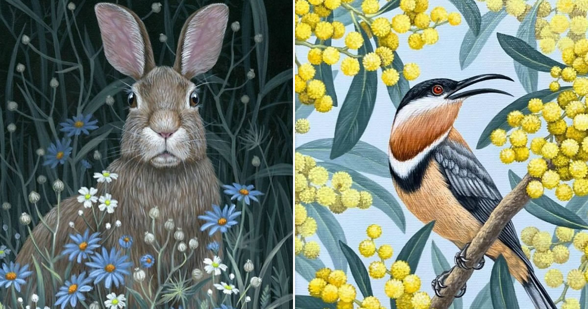 Vasilisa Romanenko: A artista que transforma natureza em fantasia com pinceladas encantadas (32 fotos)
