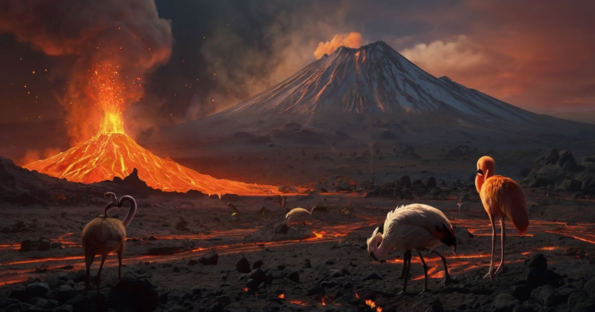 12 animais que você não imaginava que vivem perto de vulcões ativos 1