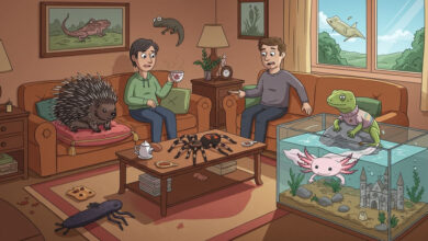 14 animais diferentões que você pode ter como pet (Mas precisa ser corajoso ou meio doido) 9