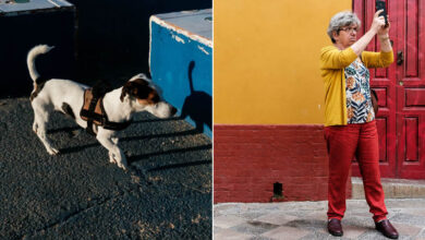 A arte de capturar o inesperado: A fotografia urbana de Polly Rusyn (30 fotos) 39