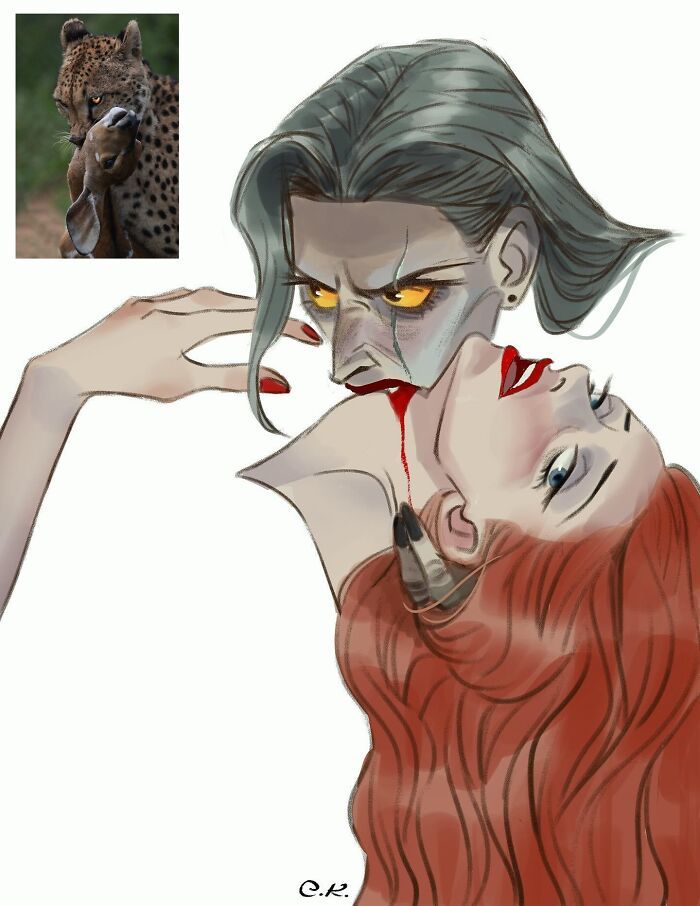 Connie Kang: A ilustradora que transforma animais em gente que a gente juraria conhecer (17 fotos) 3