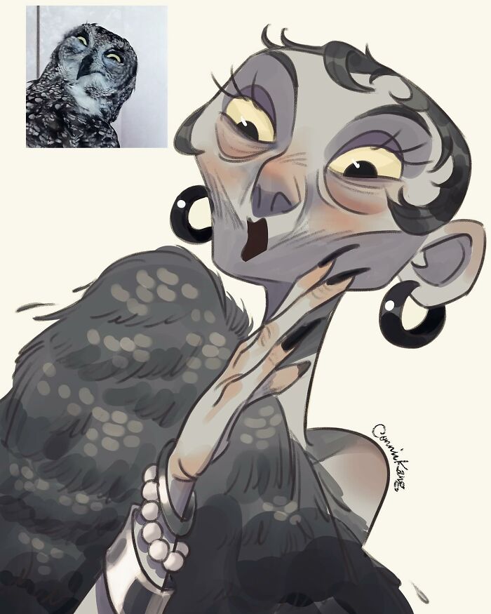 Connie Kang: A ilustradora que transforma animais em gente que a gente juraria conhecer (17 fotos) 10