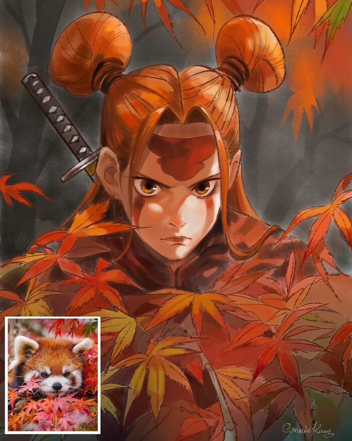 Connie Kang: A ilustradora que transforma animais em gente que a gente juraria conhecer (17 fotos) 13