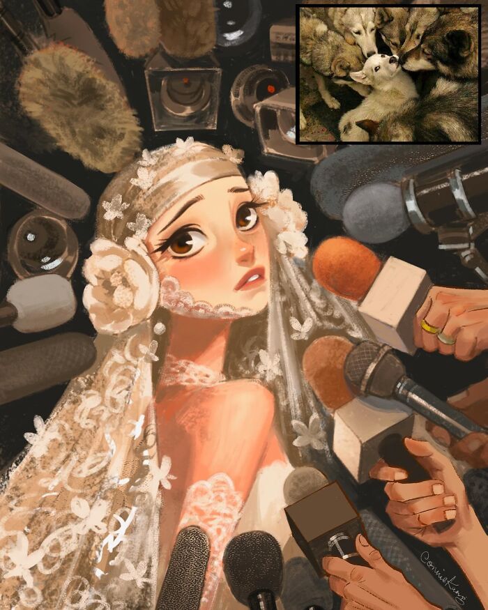 Connie Kang: A ilustradora que transforma animais em gente que a gente juraria conhecer (17 fotos) 16