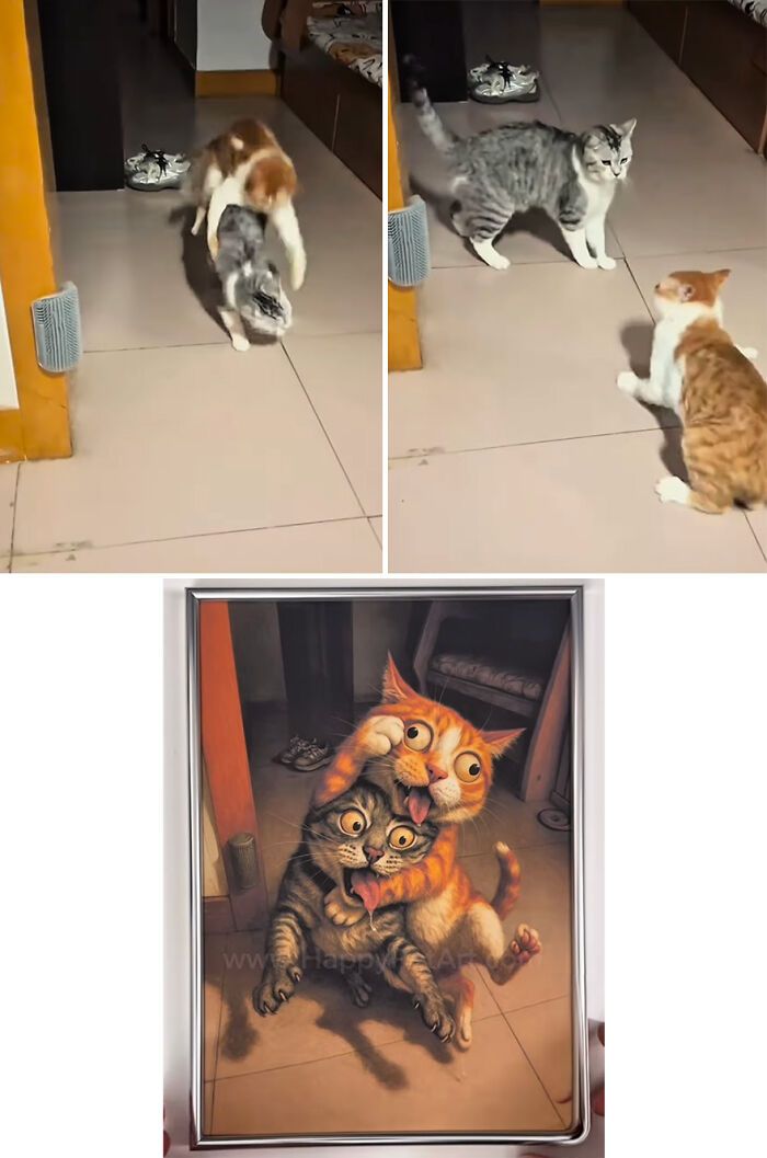 Ilustrações hilárias transformam fails de animais em arte caricata e cheia de personalidade (20 fotos) 9 Ilustrações hilárias transformam fails de animais em arte caricata e cheia de personalidade (20 fotos) 9