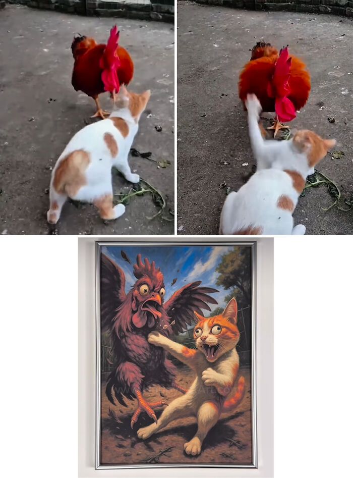 Ilustrações hilárias transformam fails de animais em arte caricata e cheia de personalidade (20 fotos) 17 Ilustrações hilárias transformam fails de animais em arte caricata e cheia de personalidade (20 fotos) 17