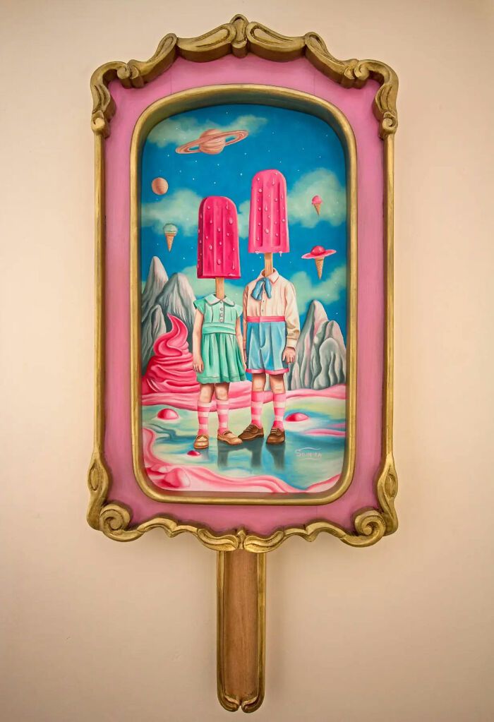 Rafael Silveira: O surrealismo brasileiro que mistura sonho, emoção e pop art (32 fotos) 2