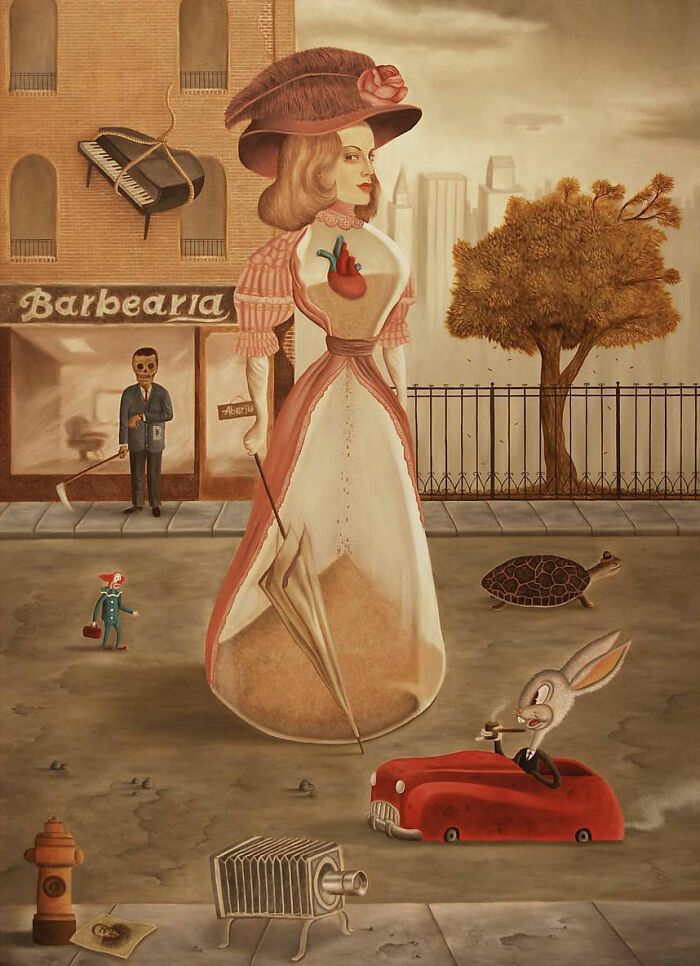 Rafael Silveira: O surrealismo brasileiro que mistura sonho, emoção e pop art (32 fotos) 5