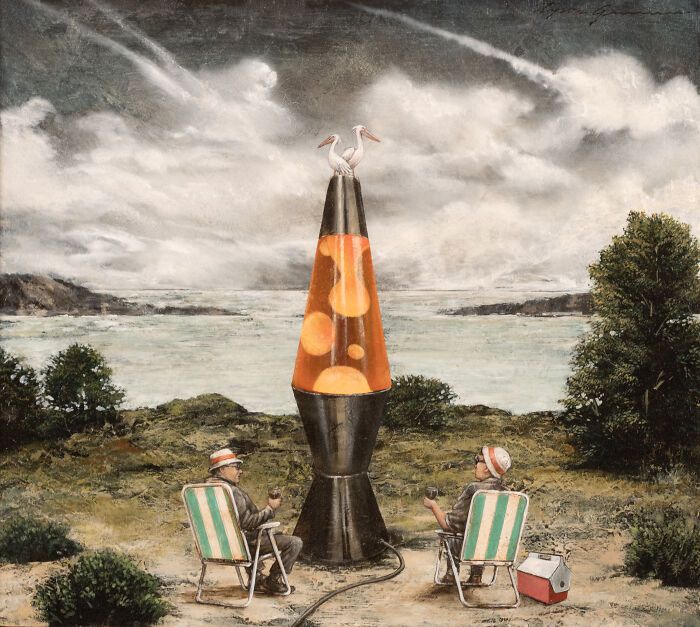 Tyson Grumm: O pintor americano que transforma sonhos estranhos em arte surrealista (20 fotos) 6