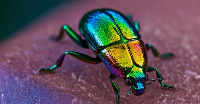 Besouro-da-joia (Chrysochroa fulgidissima): O inseto que virou arte