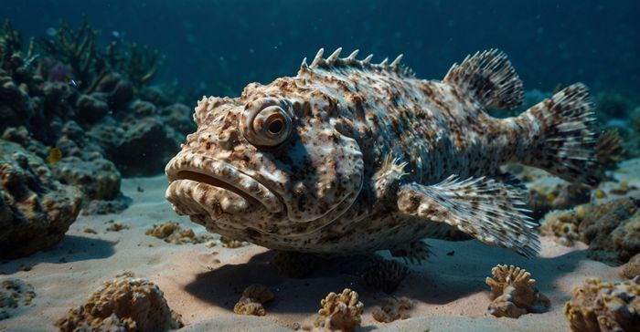 Peixe-pedra – O ninja do fundo do mar