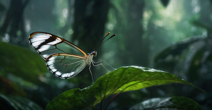 Borboleta Asa-de-vidro (Greta oto)