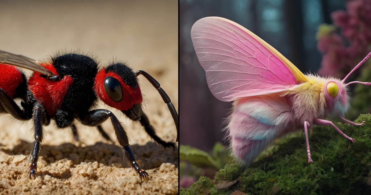 15 insetos tão lindos que dão vontade de ter medo com estilo