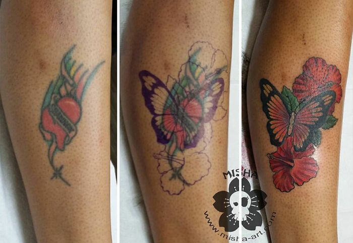 A tatuadora que transforma arrependimentos em arte e cicatrizes em confiança (40 fotos) 6