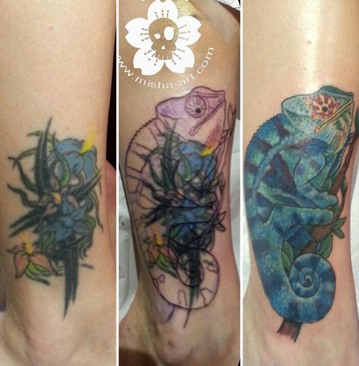 A tatuadora que transforma arrependimentos em arte e cicatrizes em confiança (40 fotos) 20