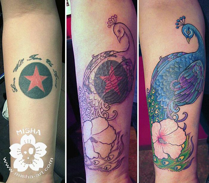 A tatuadora que transforma arrependimentos em arte e cicatrizes em confiança (40 fotos) 25