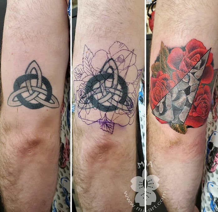 A tatuadora que transforma arrependimentos em arte e cicatrizes em confiança (40 fotos) 29