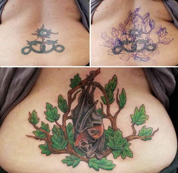 A tatuadora que transforma arrependimentos em arte e cicatrizes em confiança (40 fotos) 36