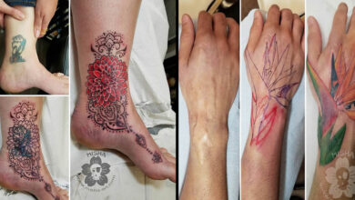 A tatuadora que transforma arrependimentos em arte e cicatrizes em confiança (40 fotos) 33