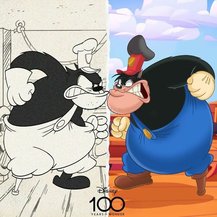 Como famosos personagens evoluíram com o tempo: Uma viagem pela nostalgia em versão cartoon (24 fotos) 16
